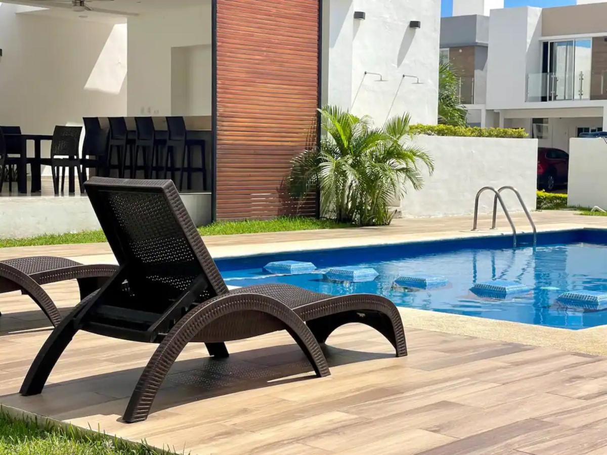Casa Familiar Cerca De La Playa Con Terraza Privada Villa Cancún Exterior foto